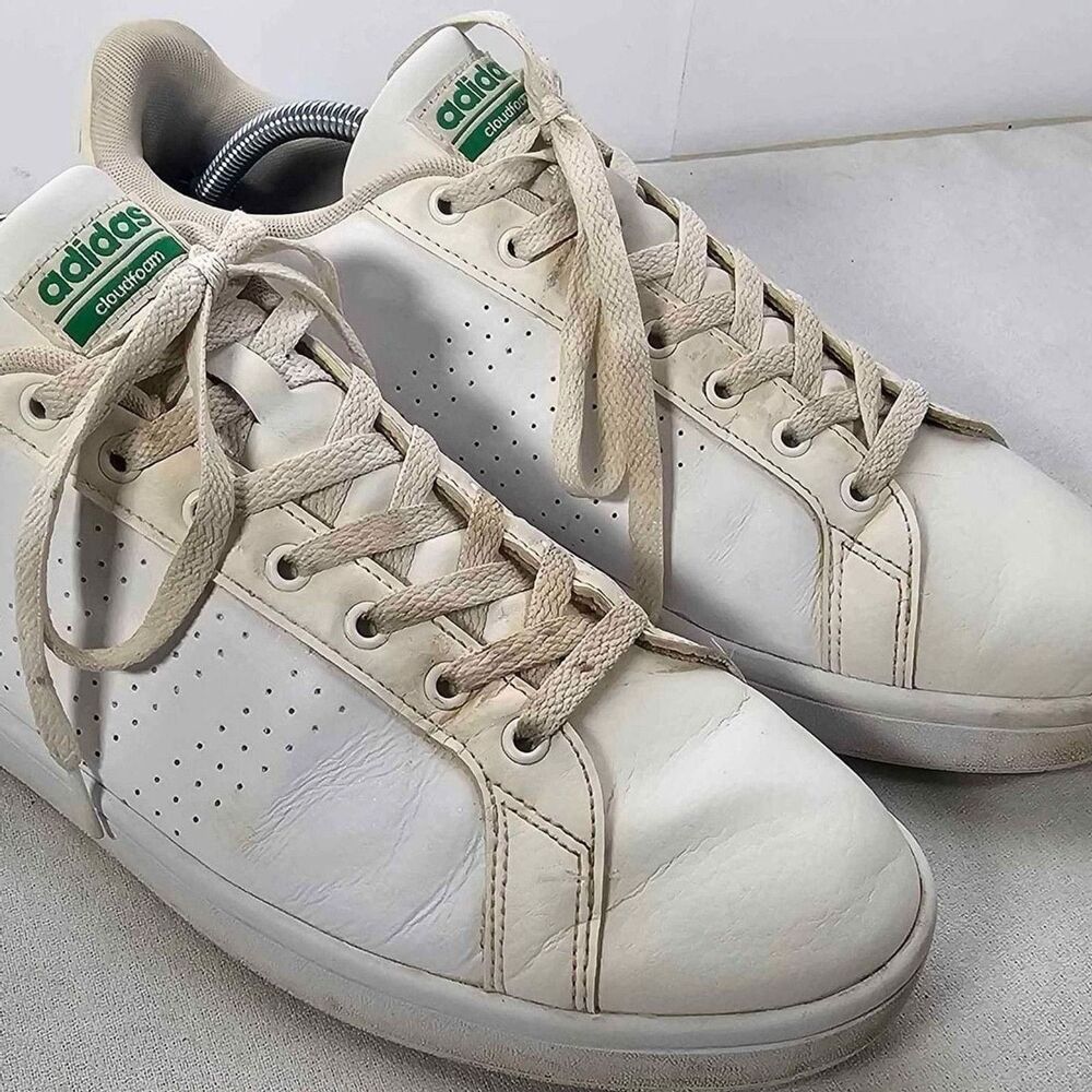 Adidas Originals Men's 11 STAN SMITH Shoes White/Green FX5502